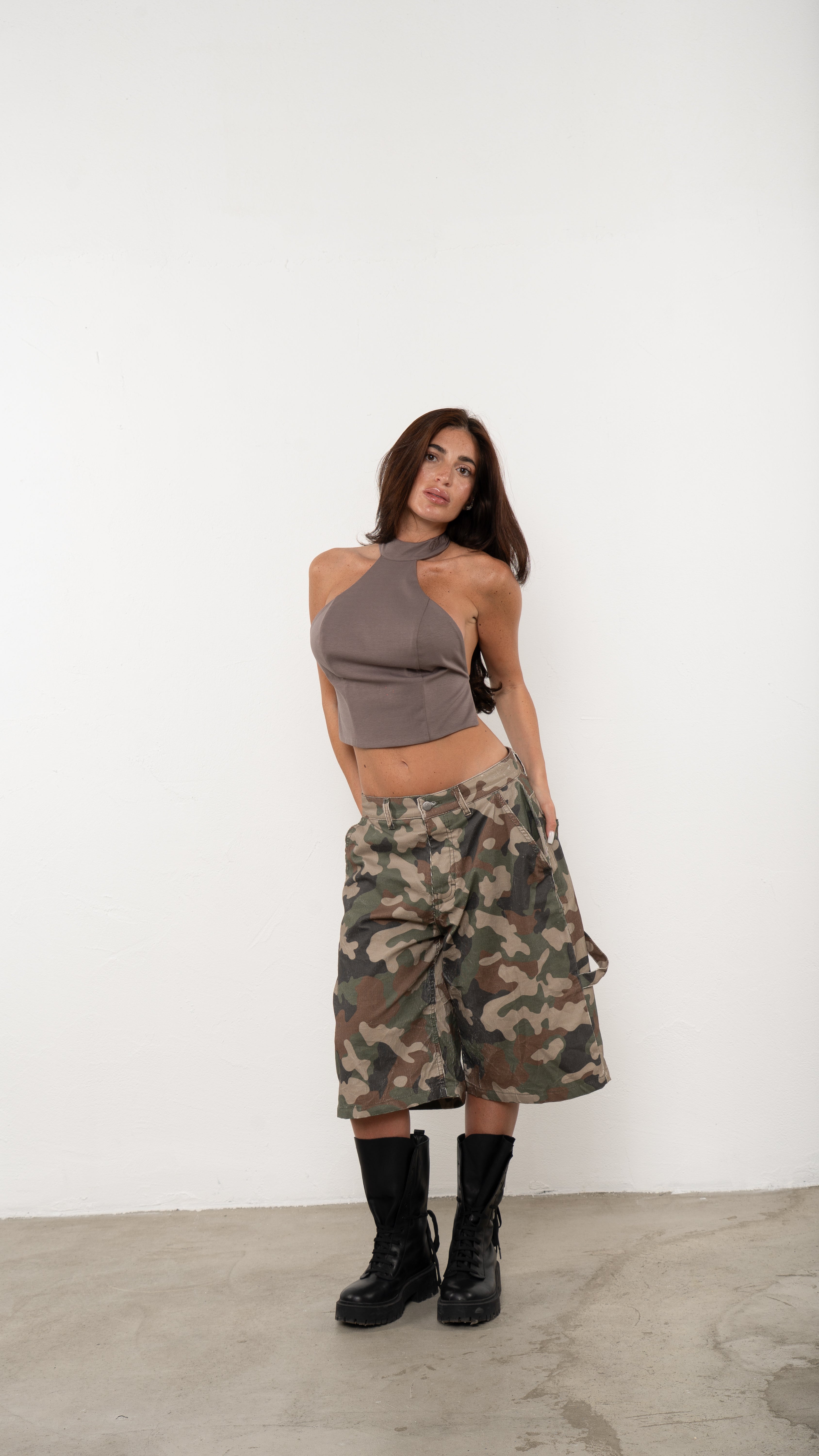 SHORT CAMO CORE GREEN