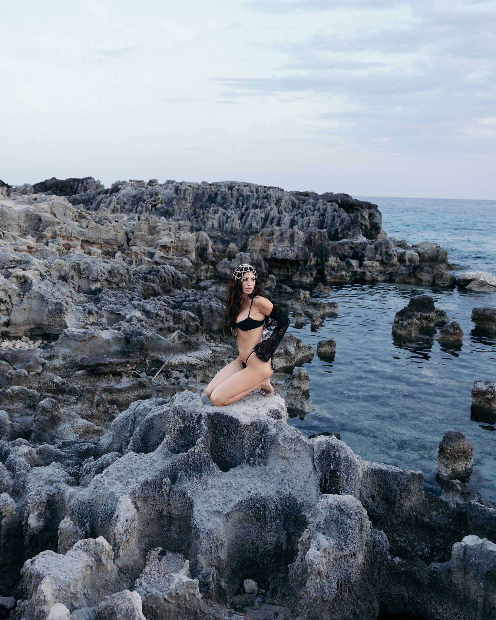 Bikini Lace Riviera Nero