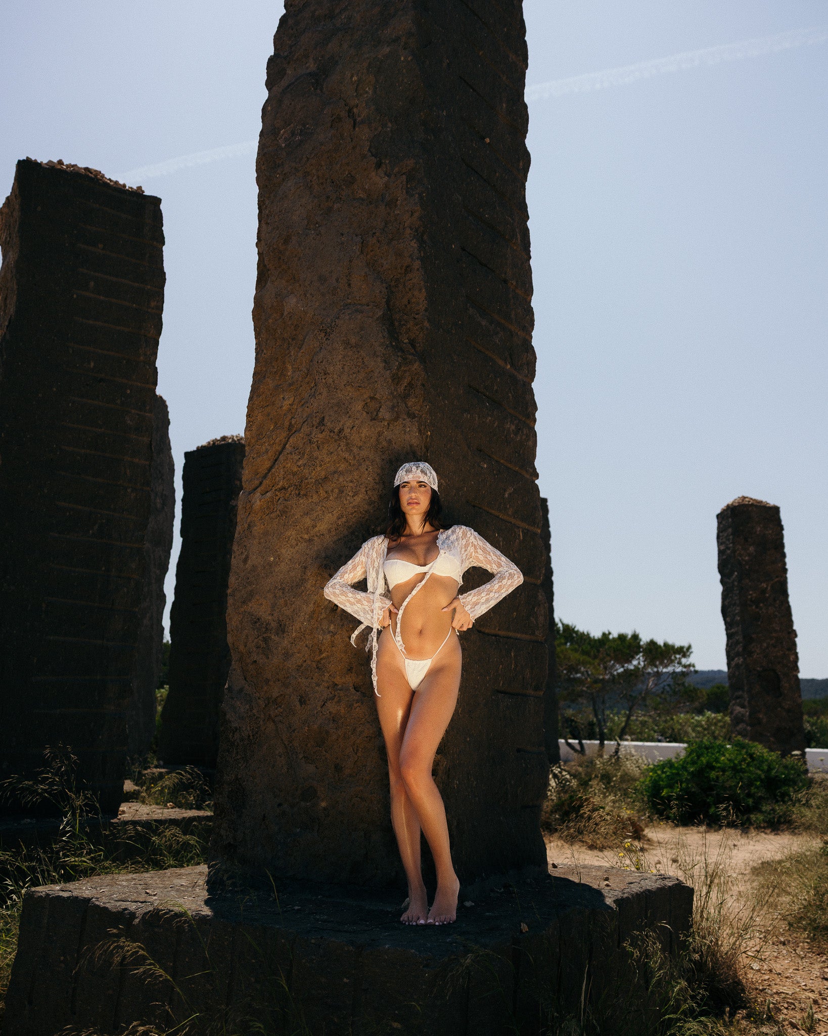 Bikini Lace Riviera Bianco