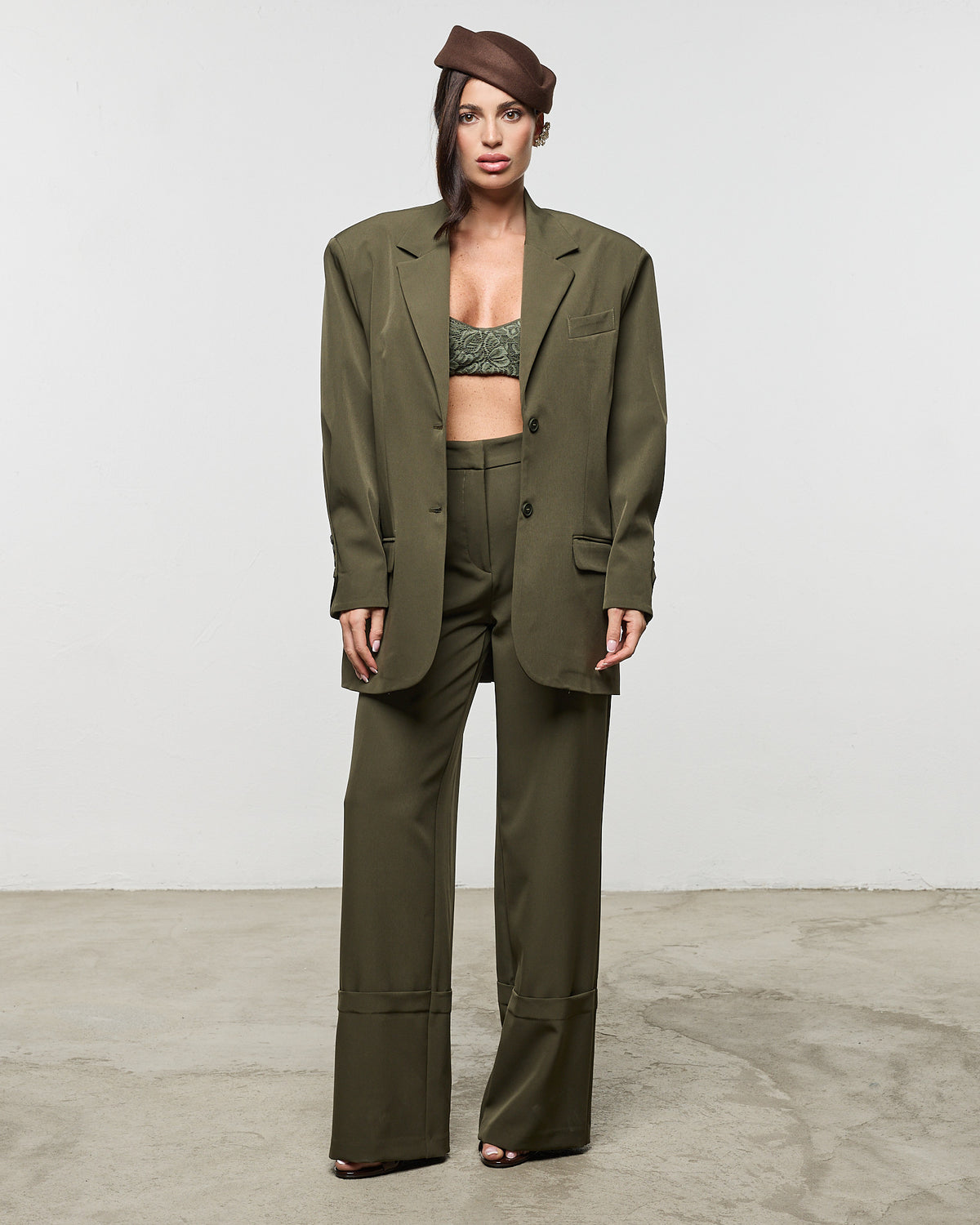 Giacca Forma Verde
