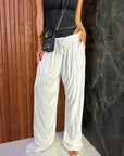 Pantalone in raso