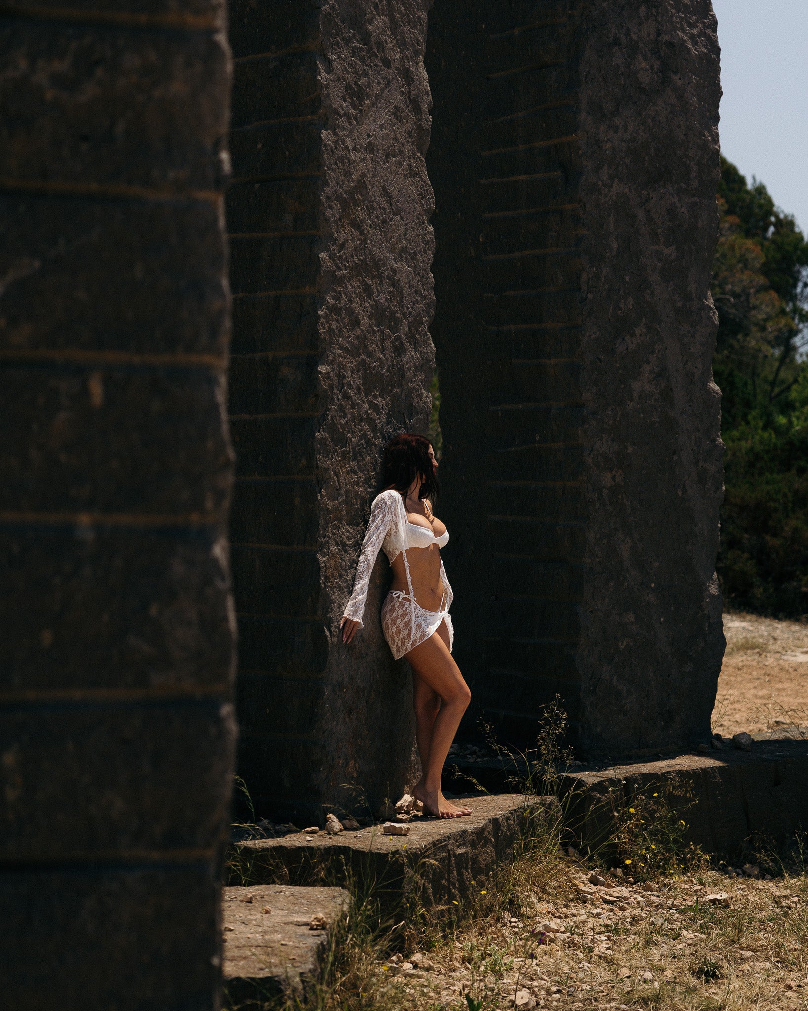 Bikini Lace Riviera Bianco