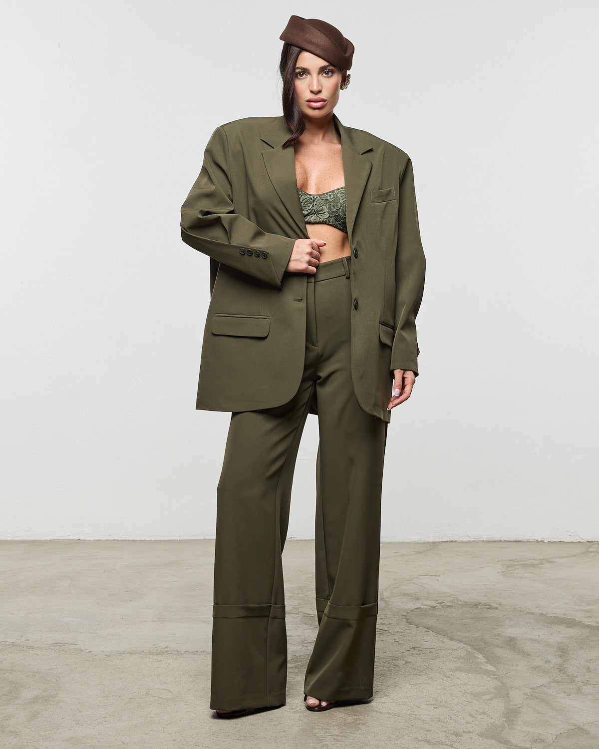 Giacca Forma Verde
