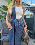 Ilaria blue overalls