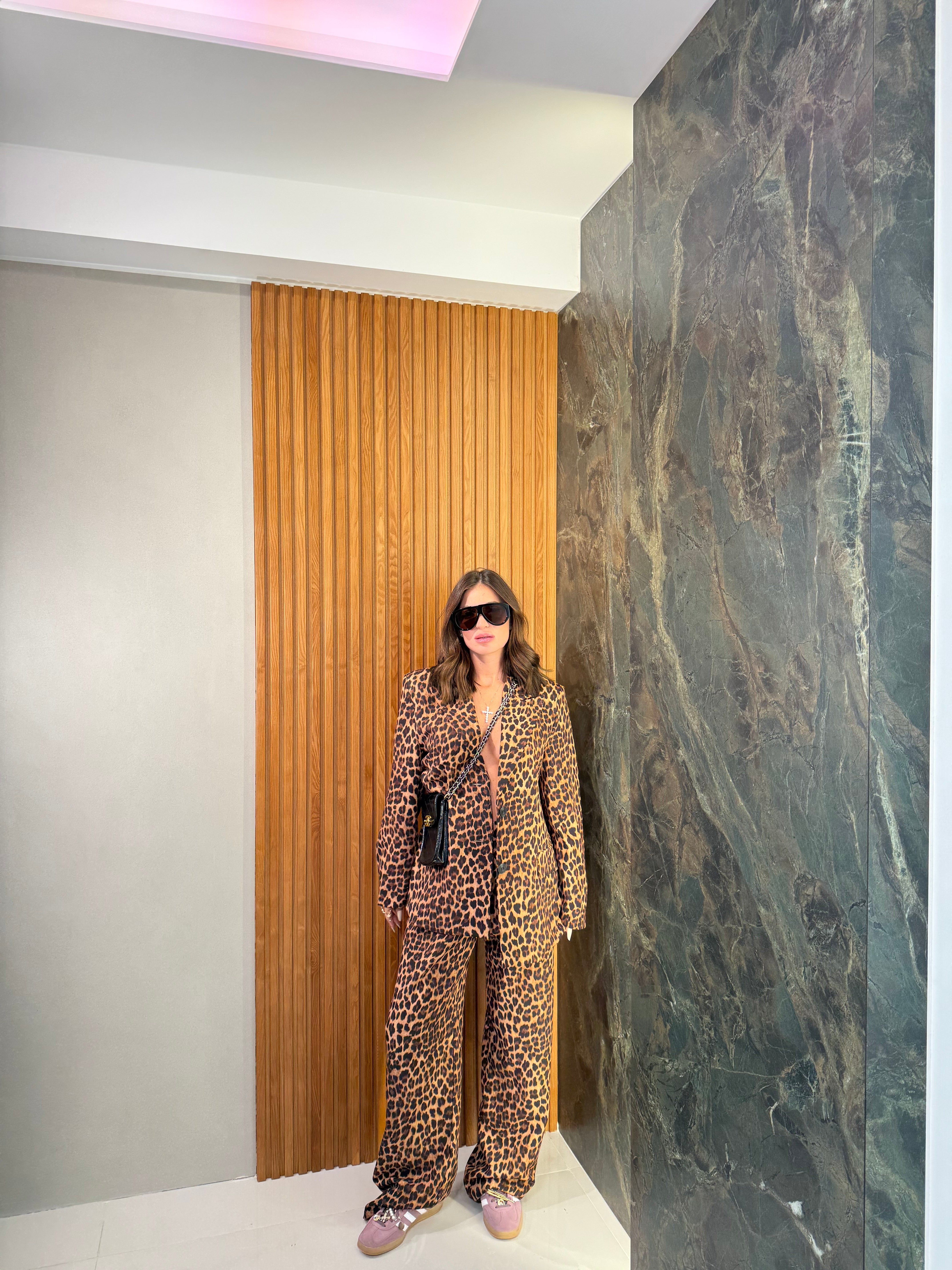 Animal Print Suit