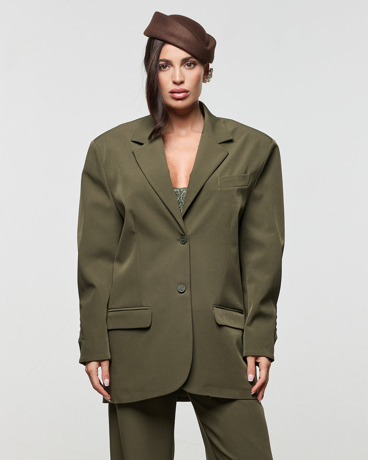 Giacca Forma Verde