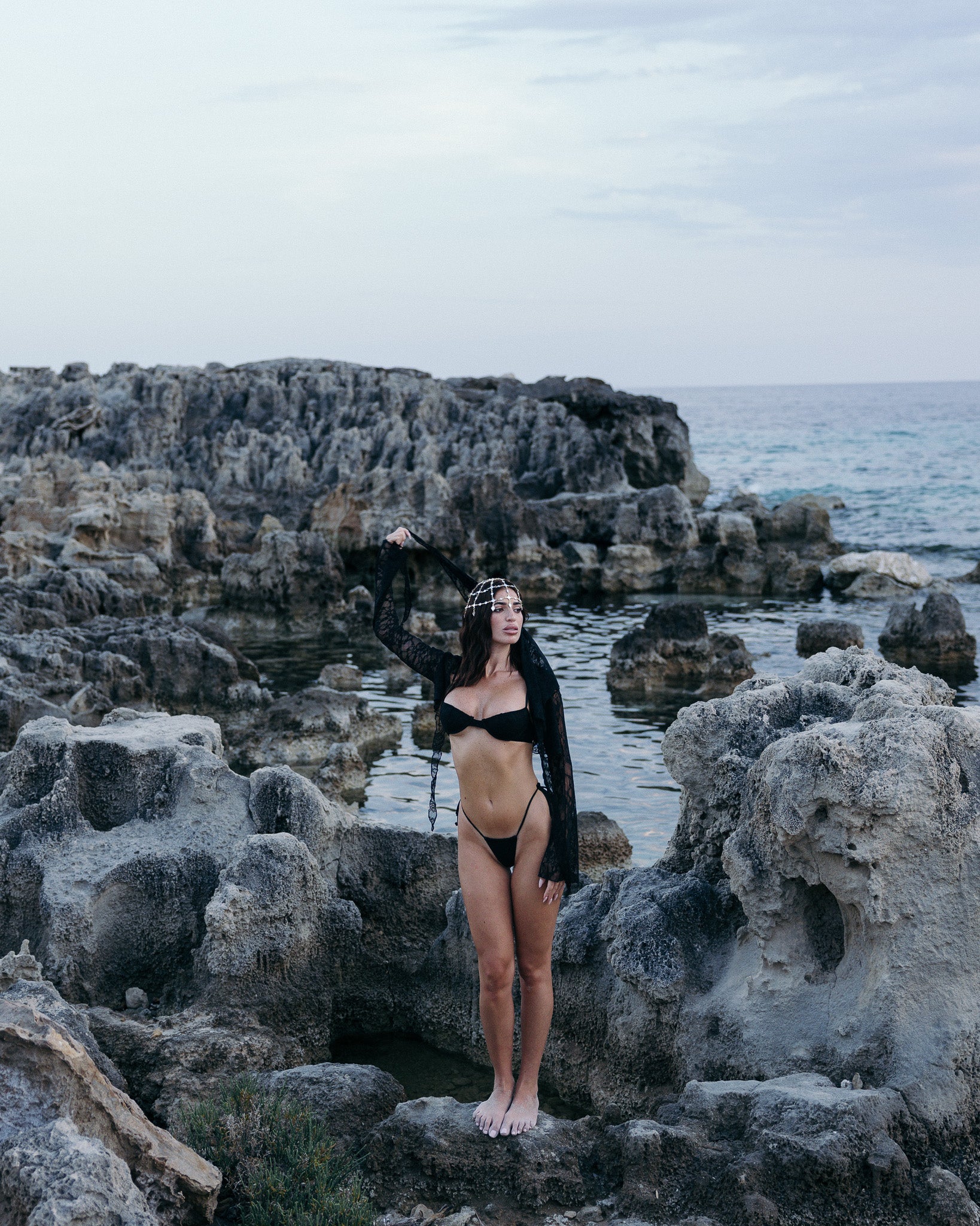 Bikini Lace Riviera Nero