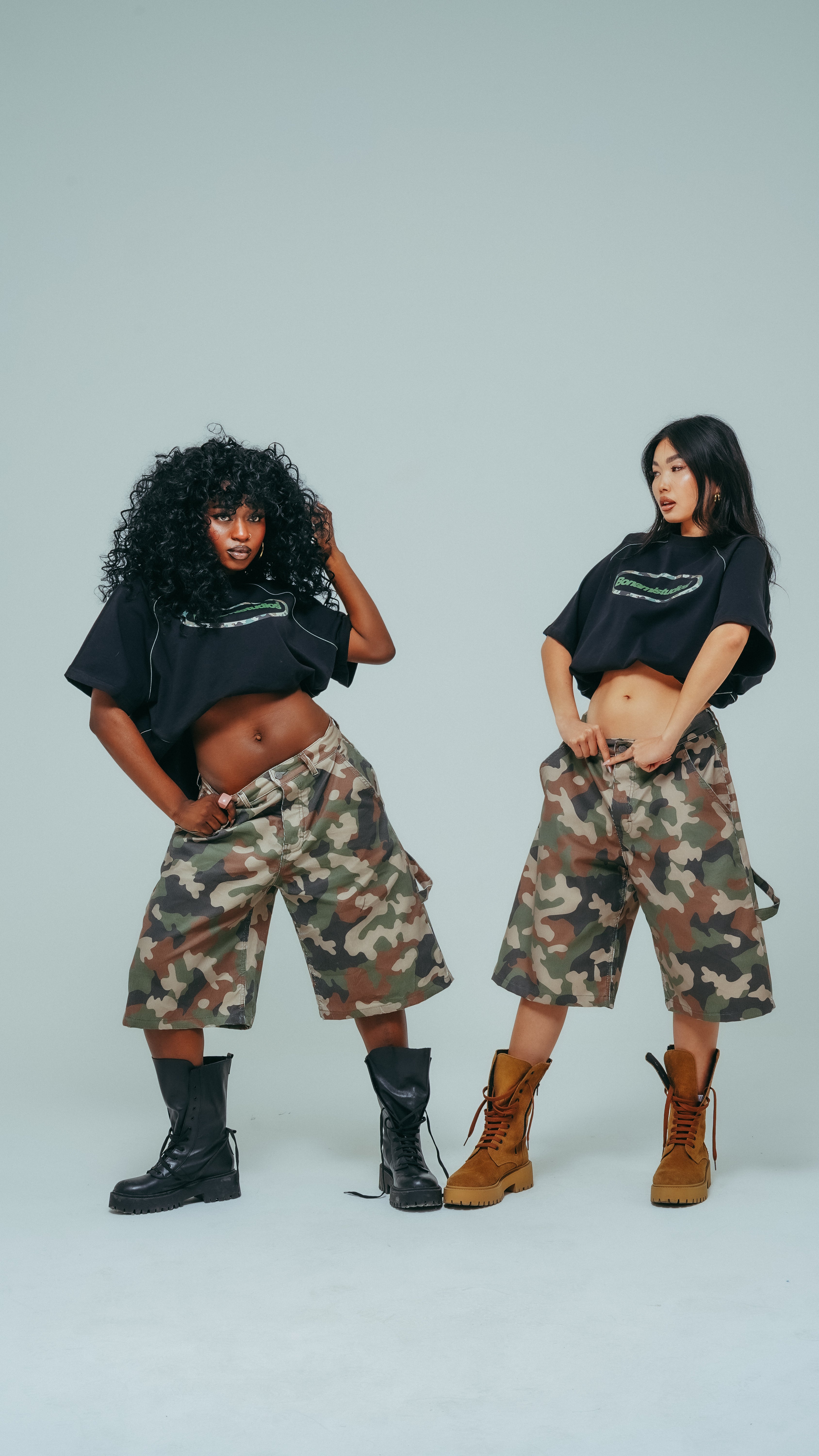 SHORT CAMO CORE GREEN