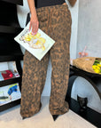 Spotted trousers