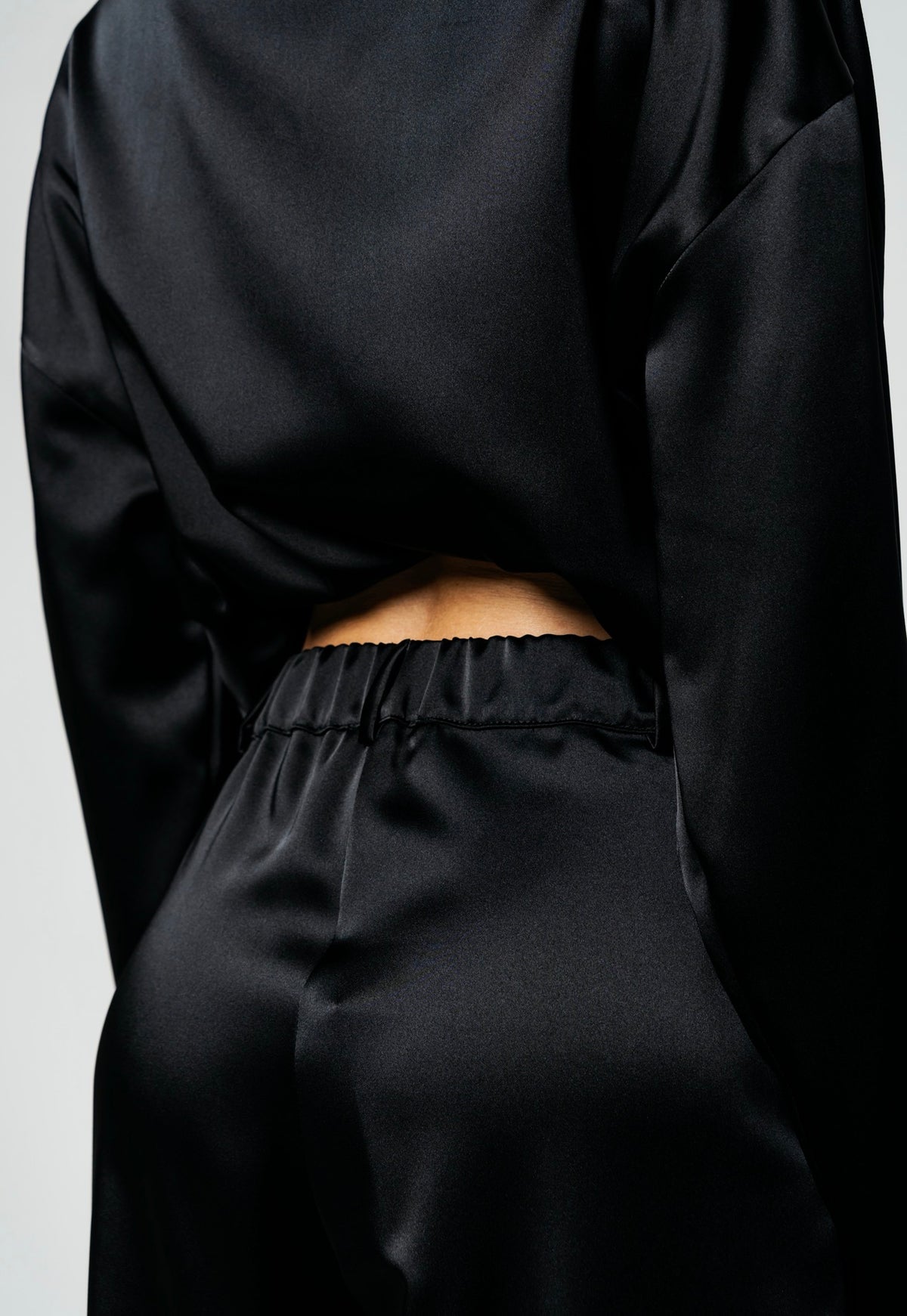 Coordinato Satin Nero
